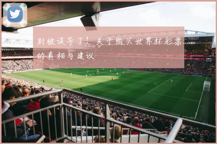 别被误导了！关于购买世界杯彩票的真相与建议